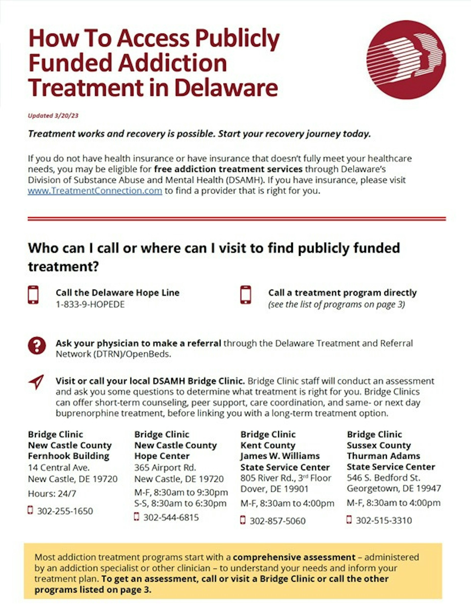 Access Publicly Funded Treatment