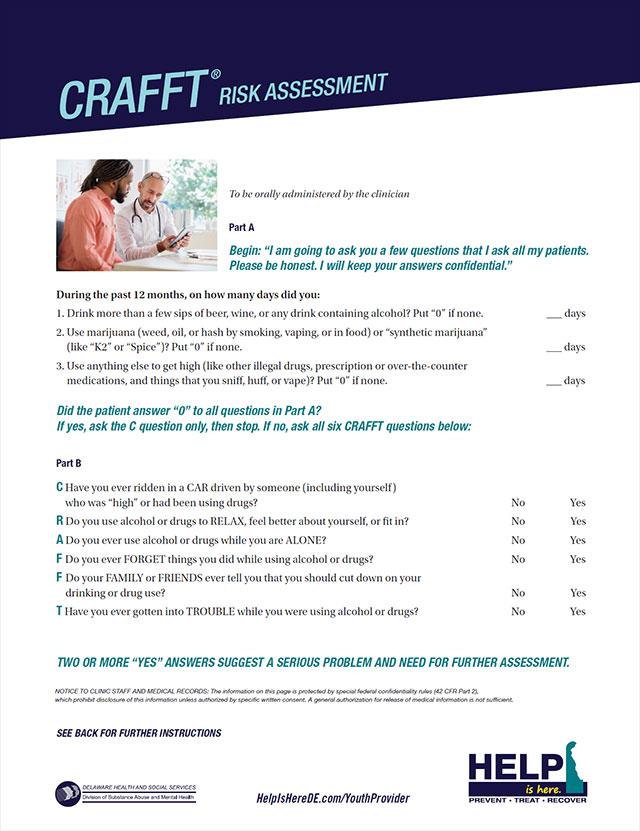 CRAFFT Risk Assessment