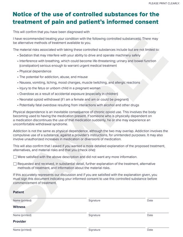 Sample Informed Consent